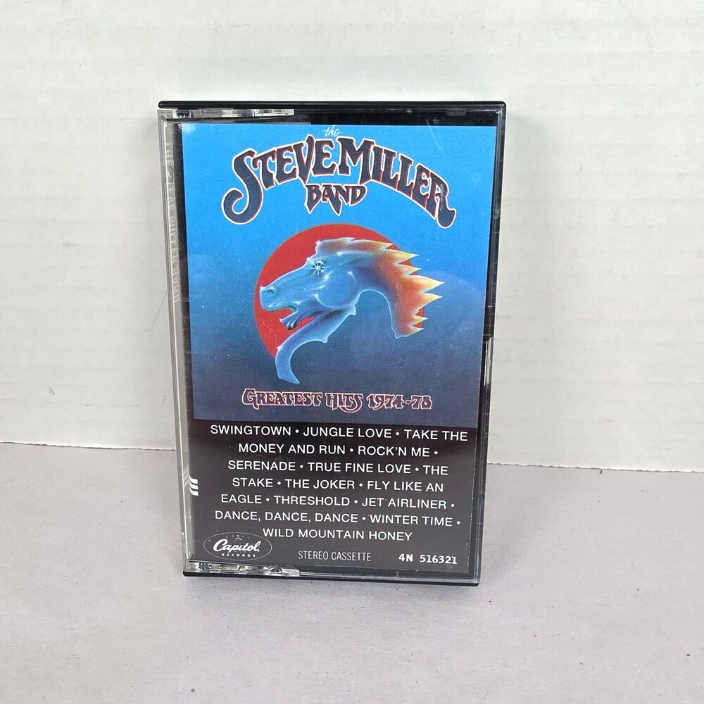 Steve Miller Band Greatest Hits 1974-78 Cassette 1978 Best Of VG